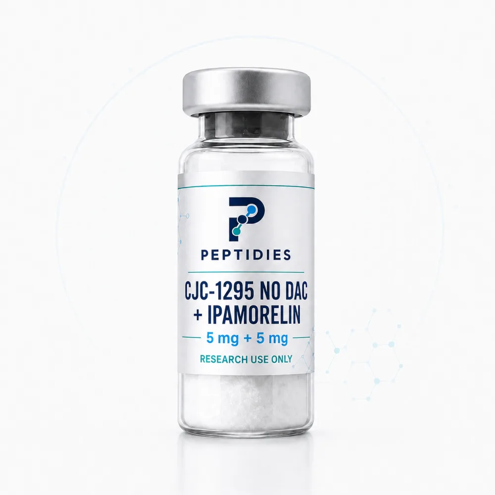 CJC‑1295 without DAC 5 mg + Ipamorelin 5 mg